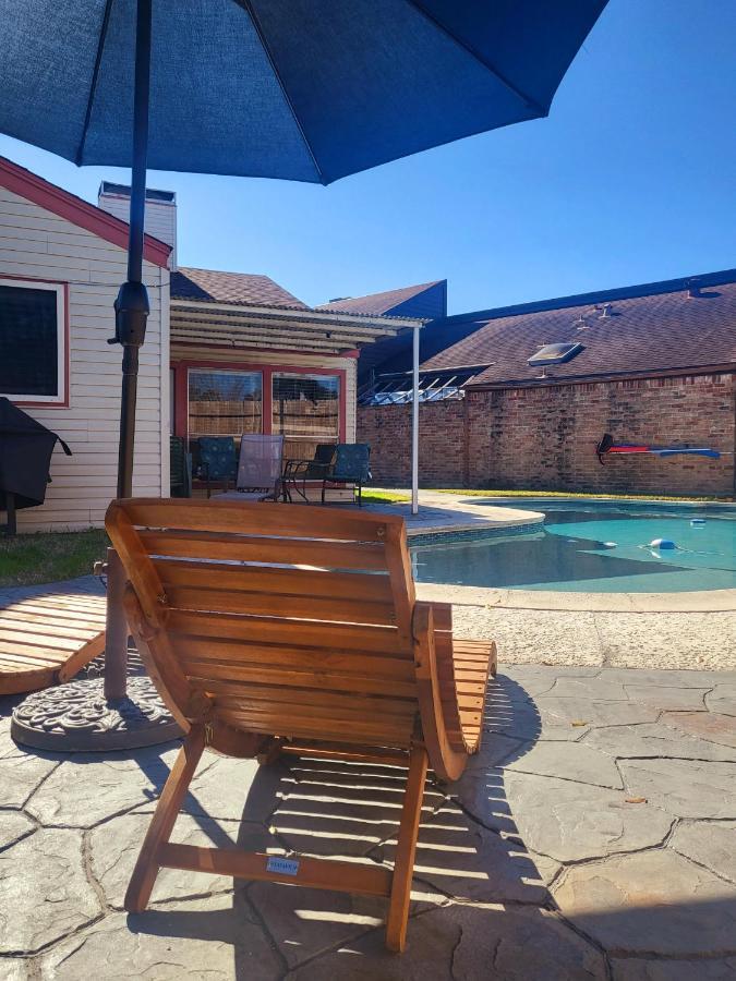 1976Houstongem Luminous Pvtpool & Hottub Dt20Mins For Lrg Families 6Beds 2Bath Villa Exterior foto