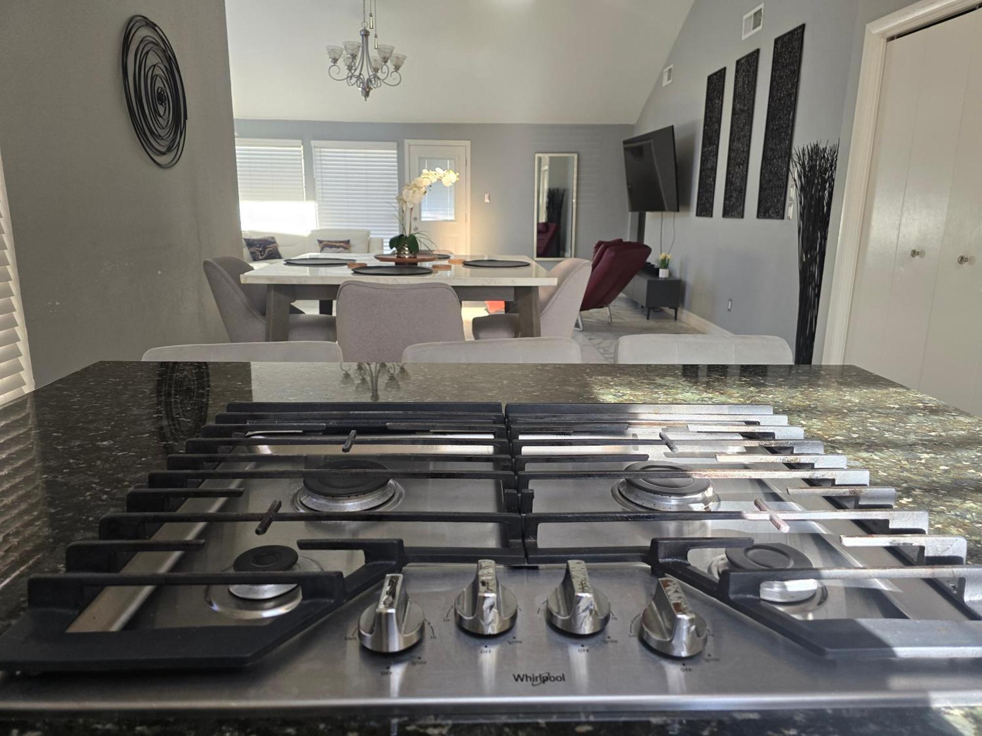 1976Houstongem Luminous Pvtpool & Hottub Dt20Mins For Lrg Families 6Beds 2Bath Villa Exterior foto